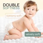 Baby Diapers Size 4(22~37lb),56 Count Babycozy Bouncy Soft Diapers Dry Disposable, 10s Strong Absorption Diapers with Leak Proof System, Hypoallergenic Diapers to Protect Sensitive Baby Skin - Image 4